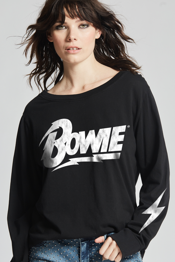 Bowie Bold Long Sleeve Tee