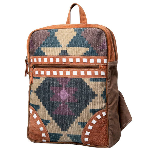 Backpack Upcycled Canvas Ladies Bag