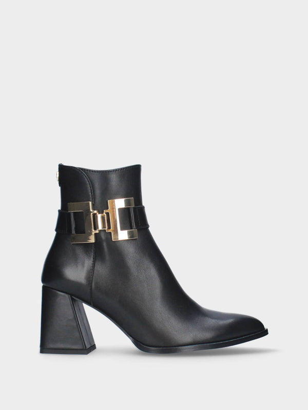 Black High Heel Boot Luciana 12 - More colors available