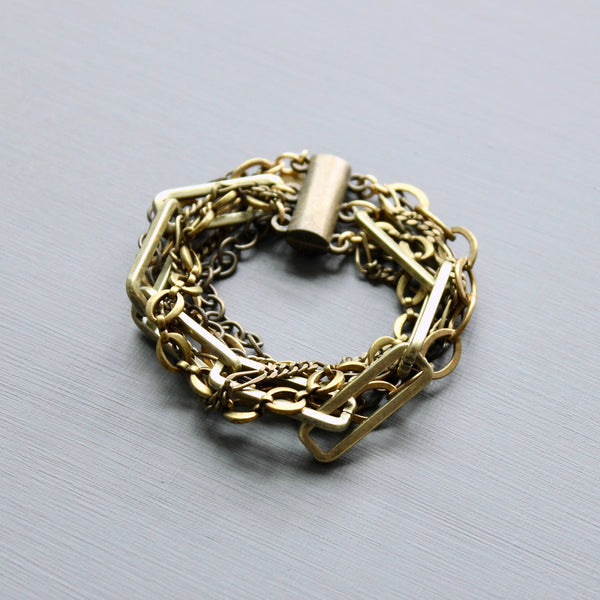 Multi Chain Bracelet by David Aubrey Jewelry