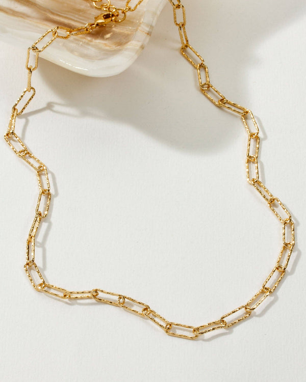 Essenziale Braided Paper Clip Chain