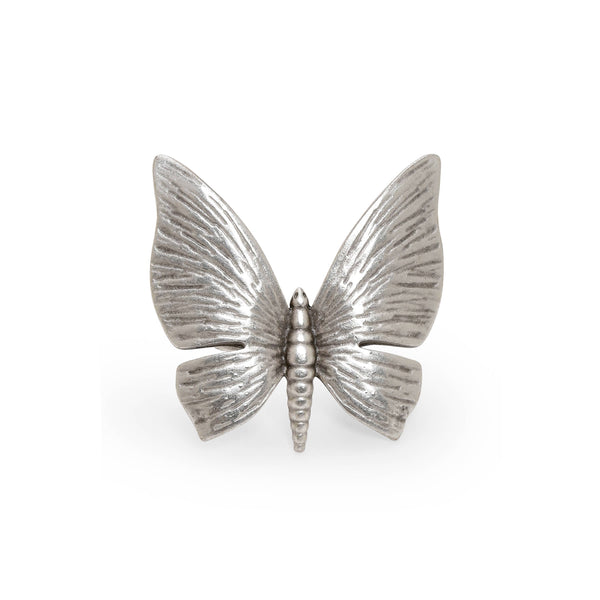 Handmade Butterfly Pewter Ring - ENY01