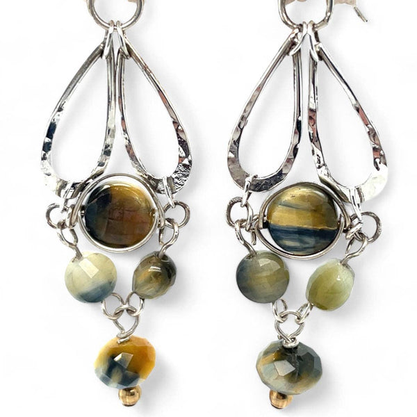 Cats in the Cradle Earrings-Cats Eye