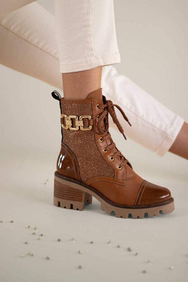Camel Mid Heel Boot Tamara 02 - More colors available