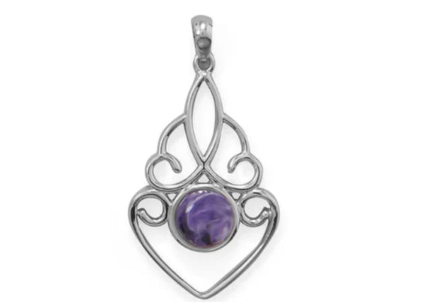 Charoite Pendant