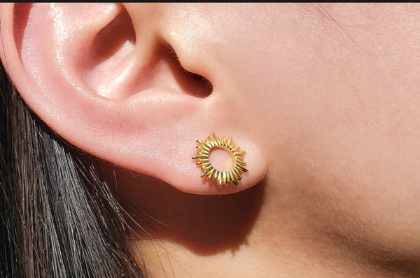 SUN STUD EARRINGS