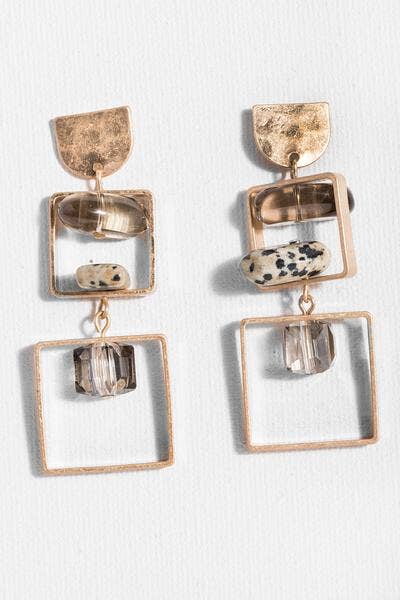 Sedona Square Earring