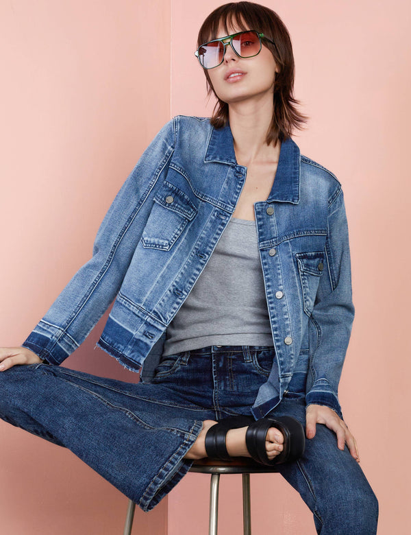 Step-Up Denim Jacket