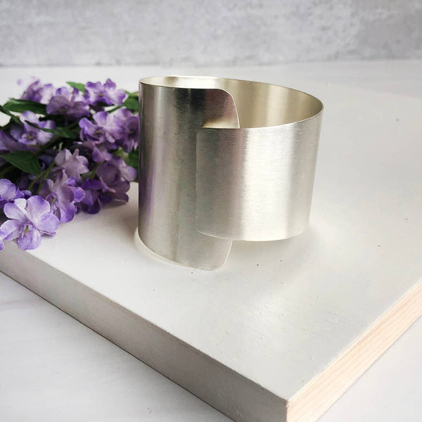 Embracing Cuff - Silver