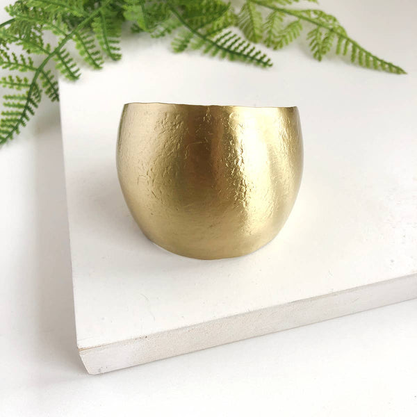 Cabochon Cuff - Gold